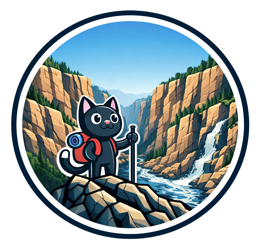 Canyons and mountain rivers