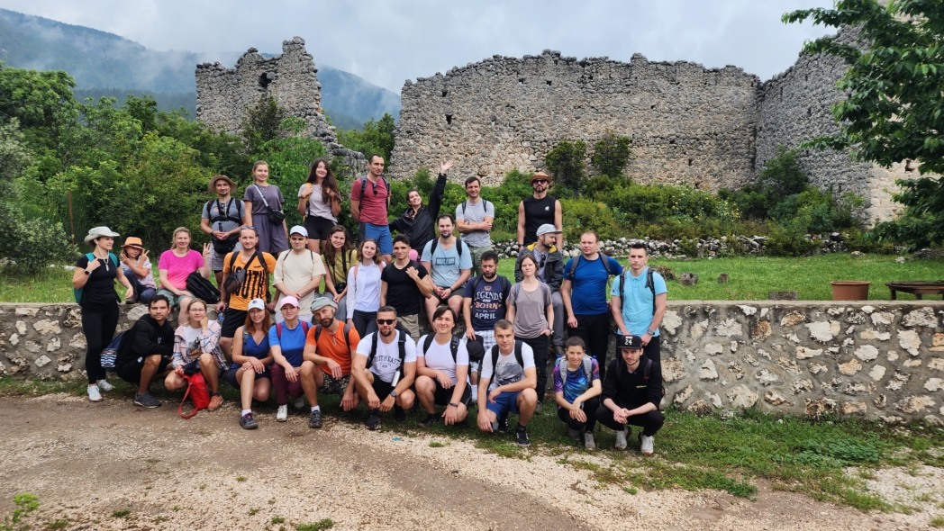 Group photo - Yaylakuzdere - Gedelme - Мост