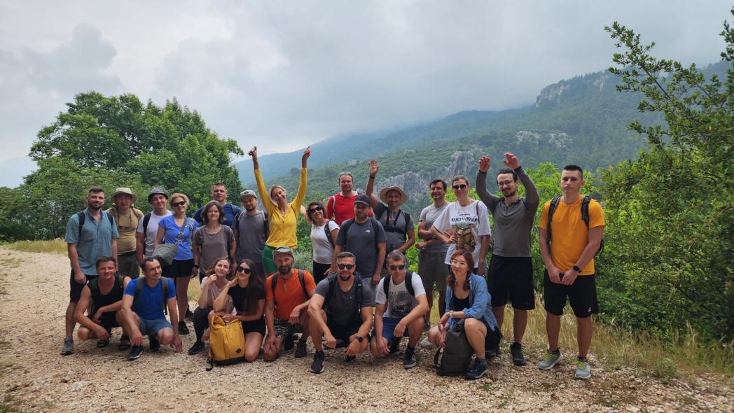 Group photo - Geyikbayırı пещеры 💧️️️️️️🐕