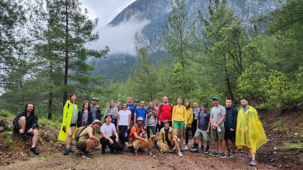 Group photo - Geyikbayırı пещеры 💧️️️️️️🐕