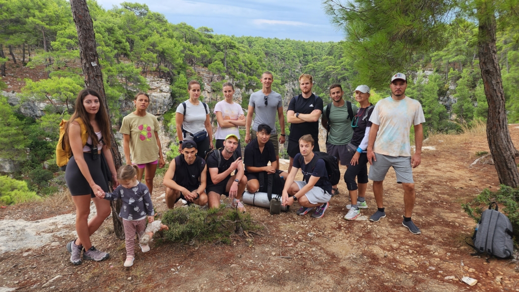 Group photo - Гувер каньон, север круговой
