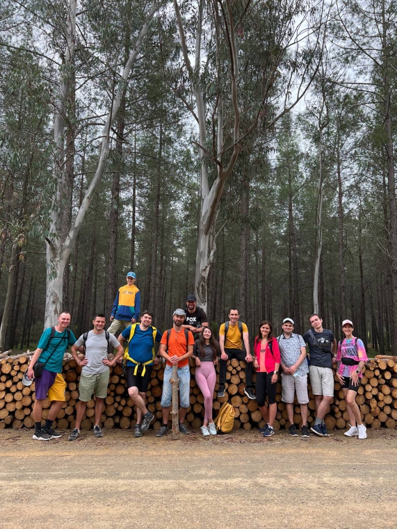 Групповое фото - Термессос, спуск к каньону ↘️ 🐗