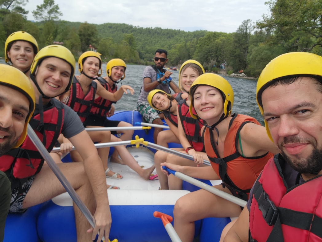 Group photo - Рафтинг Тазы каньон