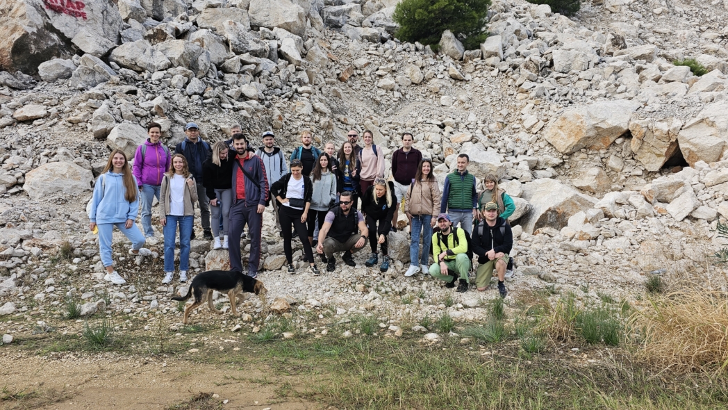 Group photo - Тунектепе вокруг, без водопада