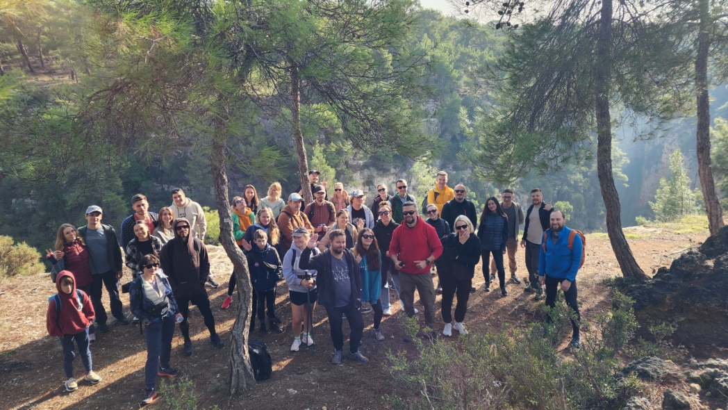 Group photo - Гувер каньон с двух сторон